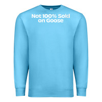 Ocean Blue womens not 100 sold on goose v neck t shirt Premium Sweatshirt - linhVisuals