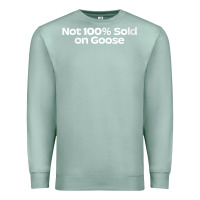 Seafoam womens not 100 sold on goose v neck t shirt Premium Sweatshirt - linhVisuals