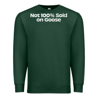 Sports Green womens not 100 sold on goose v neck t shirt Premium Sweatshirt - linhVisuals