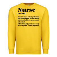 Lemon nurse Premium Sweatshirt - linhVisuals