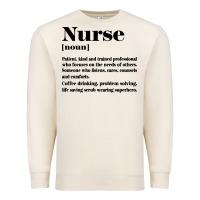 Sandshell nurse Premium Sweatshirt - linhVisuals