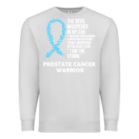 Dove Grey prostate cancer t  shirt the devil  prostate cancer awareness support Premium Sweatshirt - linhVisuals