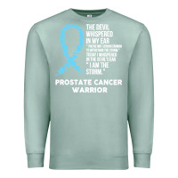 Seafoam prostate cancer t  shirt the devil  prostate cancer awareness support Premium Sweatshirt - linhVisuals