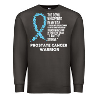 Smoke prostate cancer t  shirt the devil  prostate cancer awareness support Premium Sweatshirt - linhVisuals