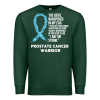 Sports Green prostate cancer t  shirt the devil  prostate cancer awareness support Premium Sweatshirt - linhVisuals