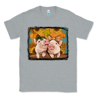 Heather Grey fall pigs Classic Tee - Jasminsmagicworld