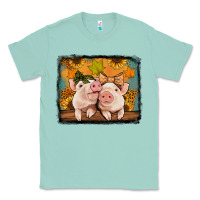 Seafoam fall pigs Classic Tee - Jasminsmagicworld