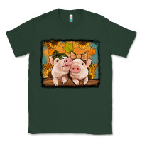 Sports Green fall pigs Classic Tee - Jasminsmagicworld