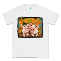 White fall pigs Classic Tee - Jasminsmagicworld