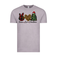 Peace Love Christmas Vintage Tee | Teevron