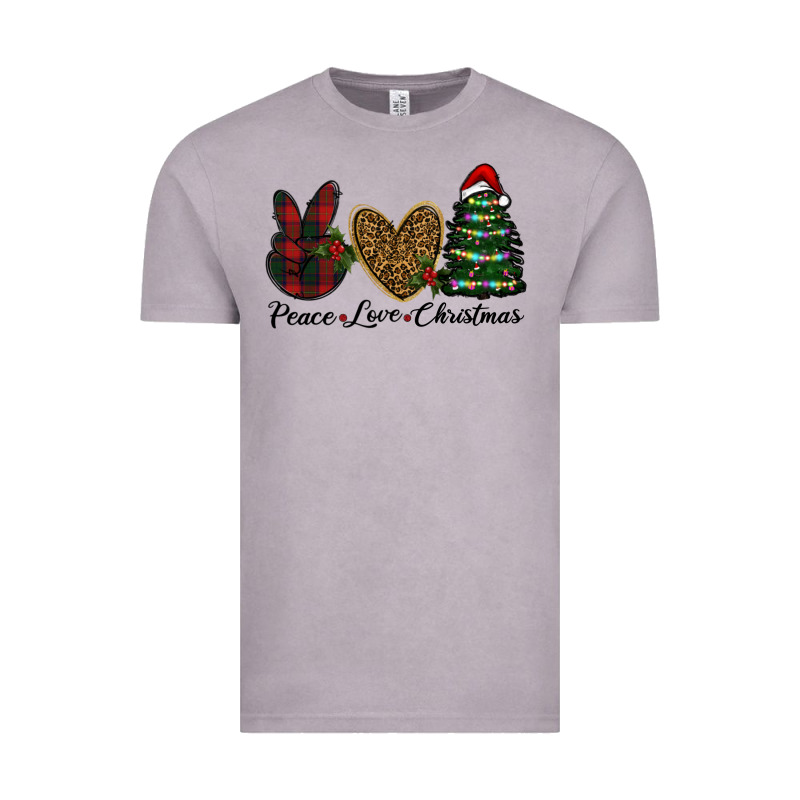 Peace Love Christmas Vintage Tee by RanaPortraitStore | Teevron