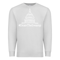 Dove Grey drain  swamp Premium Sweatshirt - linhVisuals