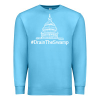 Ocean Blue drain  swamp Premium Sweatshirt - linhVisuals