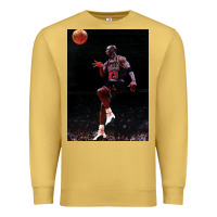 Antique Gold Michael JorDunk Premium Sweatshirt - linhVisuals