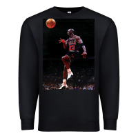 Black Michael JorDunk Premium Sweatshirt - linhVisuals