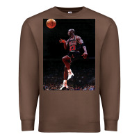 Chestnut Michael JorDunk Premium Sweatshirt - linhVisuals