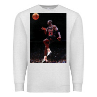 Oatmeal Heather Michael JorDunk Premium Sweatshirt - linhVisuals