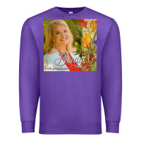 Purple lynn anderson cd bridges   bear f Premium Sweatshirt - linhVisuals