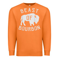 Carrot beast of bourbon drinking whiskey design bison buffalo party t shirt Premium Sweatshirt - linhVisuals