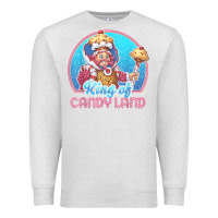 Oatmeal Heather candy land king of candy land portrait t shirt Premium Sweatshirt - linhVisuals