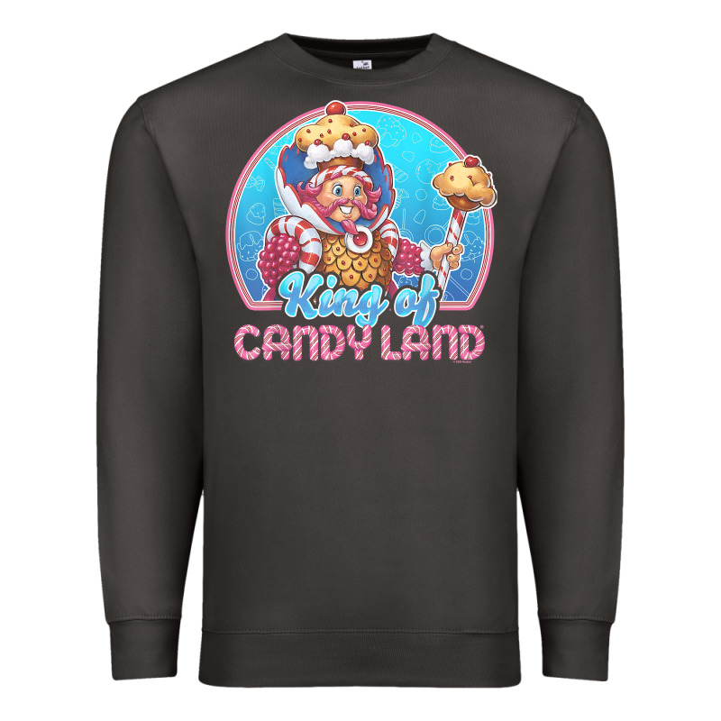 Candy Land King Of Candy Land Portrait T Shirt Premium Sweatshirt by linhVisuals | Teevron