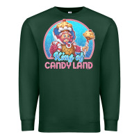 Sports Green candy land king of candy land portrait t shirt Premium Sweatshirt - linhVisuals