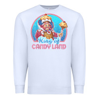 White candy land king of candy land portrait t shirt Premium Sweatshirt - linhVisuals