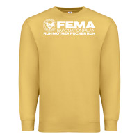 Antique Gold fema evacuation plan Premium Sweatshirt - linhVisuals