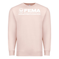 Pale Pink fema evacuation plan Premium Sweatshirt - linhVisuals