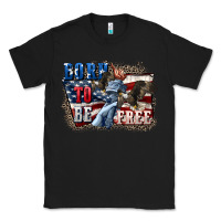 Black Born to be free Classic Tee - CowGirlArtShop