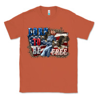Copper Born to be free Classic Tee - CowGirlArtShop