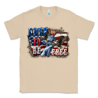 Mushroom Born to be free Classic Tee - CowGirlArtShop