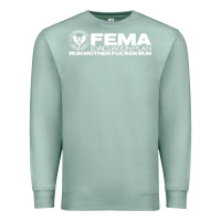 Seafoam fema evacuation plan Premium Sweatshirt - linhVisuals