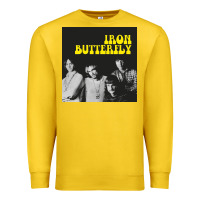 Lemon iron butterfly Premium Sweatshirt - linhVisuals