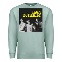 Seafoam iron butterfly Premium Sweatshirt - linhVisuals