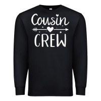 Black cousin crew t shirt Premium Sweatshirt - linhVisuals