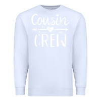 White cousin crew t shirt Premium Sweatshirt - linhVisuals