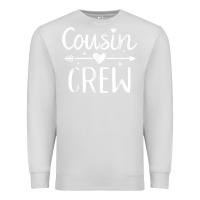 Dove Grey cousin crew t shirt Premium Sweatshirt - linhVisuals
