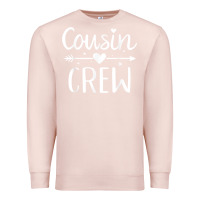 Pale Pink cousin crew t shirt Premium Sweatshirt - linhVisuals