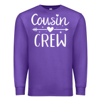 Purple cousin crew t shirt Premium Sweatshirt - linhVisuals