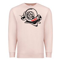Pale Pink Turbo Premium Sweatshirt - linhVisuals