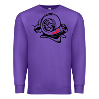 Purple Turbo Premium Sweatshirt - linhVisuals