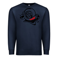 Navy Turbo Premium Sweatshirt - linhVisuals