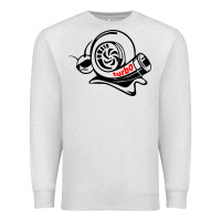 Oatmeal Heather Turbo Premium Sweatshirt - linhVisuals