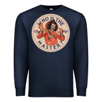 Navy sho nuff Premium Sweatshirt - linhVisuals