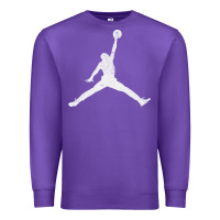 Purple Slam Dunk Vintage Premium Sweatshirt - linhVisuals