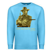 Ocean Blue the outlaw josey wales Premium Sweatshirt - linhVisuals