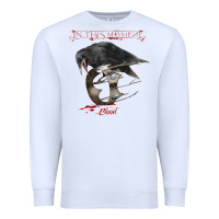 White In This Moment Blood Premium Sweatshirt - linhVisuals