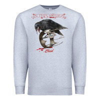 Heather Grey In This Moment Blood Premium Sweatshirt - linhVisuals
