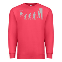 Cardinal funny rock climbing evolution Premium Sweatshirt - linhVisuals